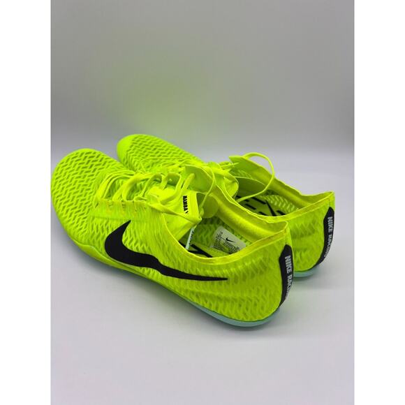 Nike Zoom Mamba V Track Spikes Shoes Volt Green DR9945-700 Men's Size 12 NEW - Picture 9 of 12